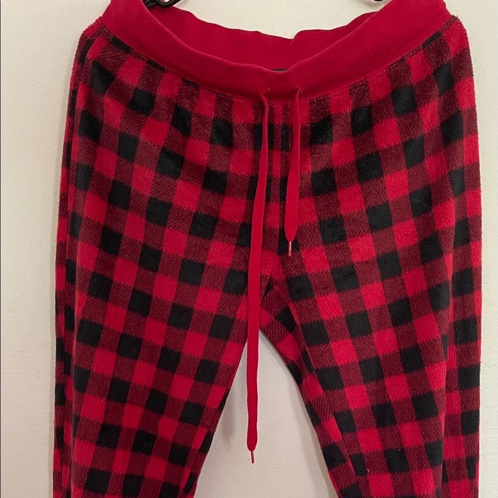 Plaid joggers